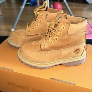 Timberland Premium 6In Waterproof Boot Wheat Nubuck 7C